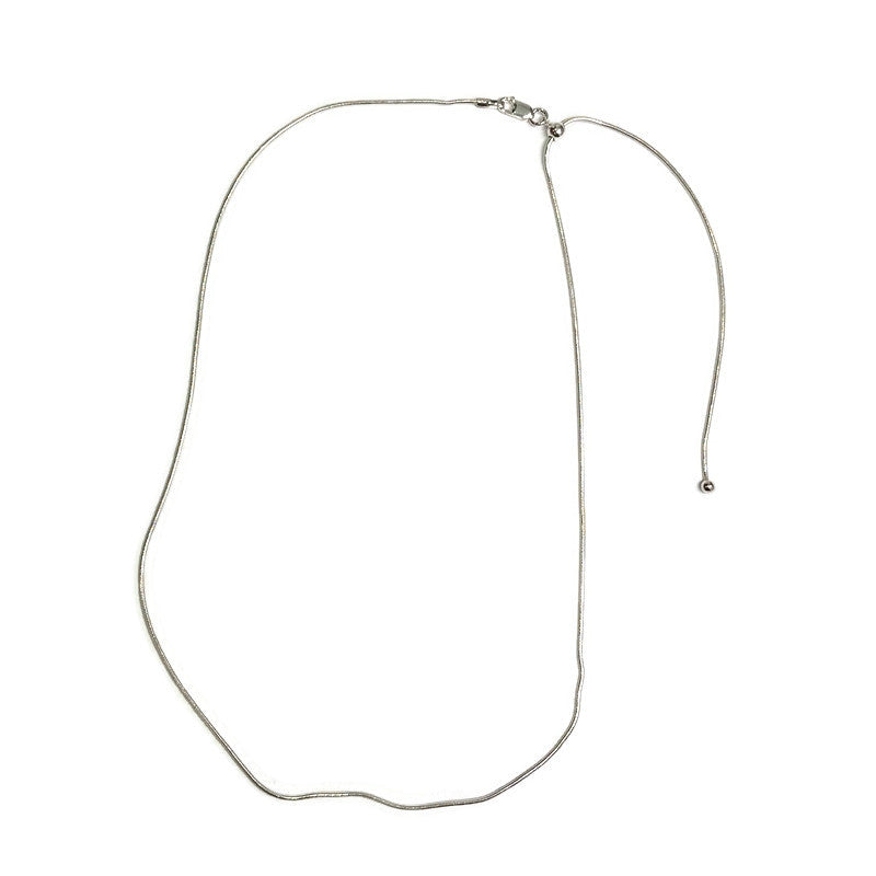 Silver Snake Adjustable 20" Chain 105.00