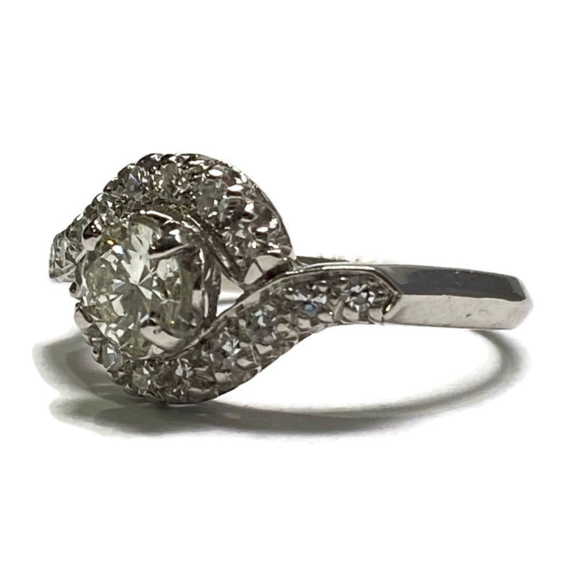 Diamond Platinum Vintage Ring 4800.00