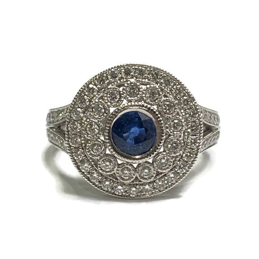 Sapphire and Diamond Ring 4200.00