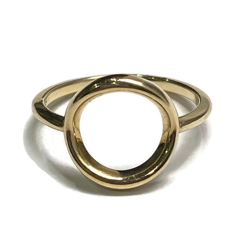 Circle Ring 14k Yellow Gold 640.00