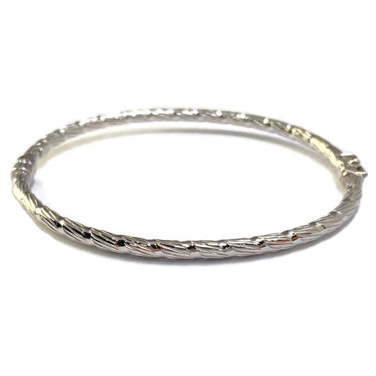 Hinged Bangle 14KW 495.00