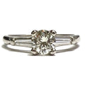 Diamond and Platinum 3 Stone Ring .68ct Dia 6000.00