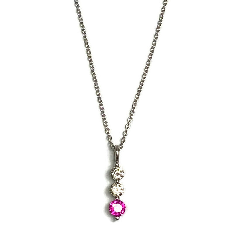 Diamond & Ruby Pendant .63ct Dia .50 R 2,450.00