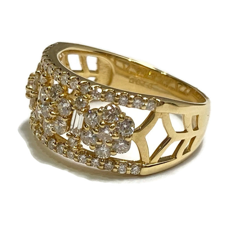 18K Yellow Gold and Diamond Band 5800.00