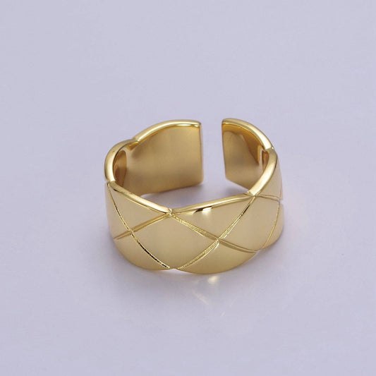 Chunky Wide Band Statement Ring 60.00