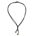 Freshwater Pearl Leather Necklace 80.00