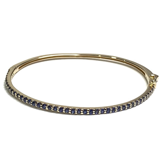 Ceylan Sapphire Gold Bracelet 6.75" 1.4ct 3790.00