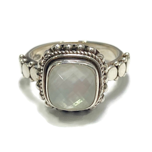 PADMA Sterling Silver MOP Ring 117.00