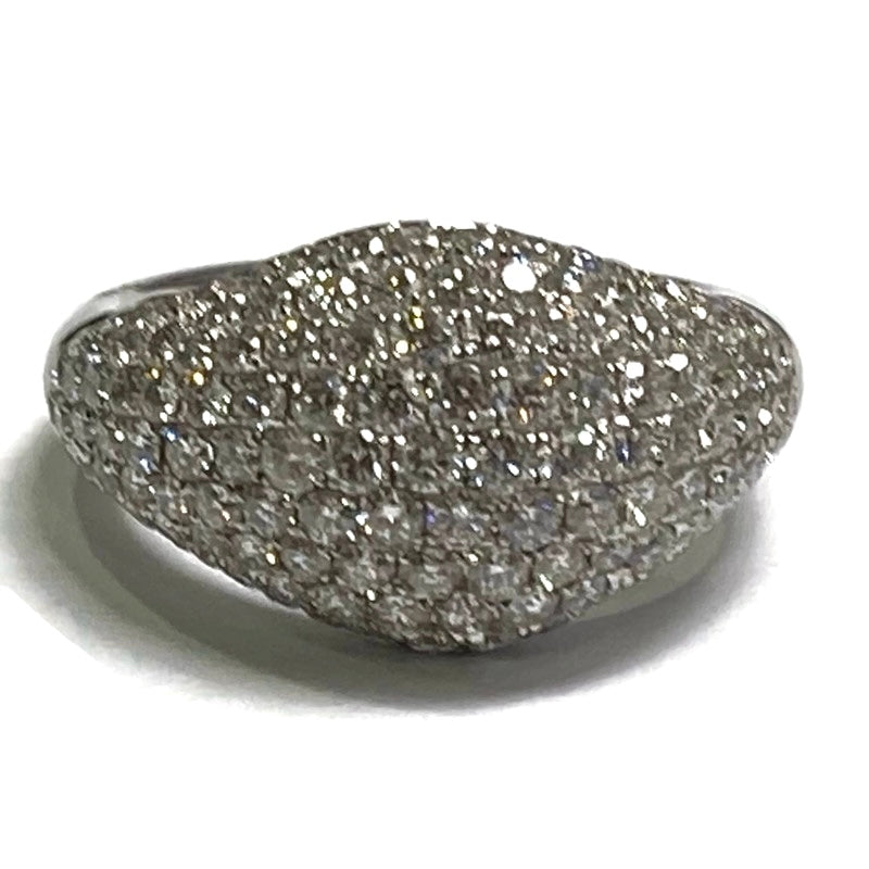 Diamond Dome Ring Pave' 14kw 2cts 10500.00