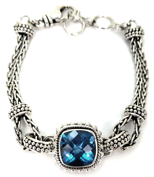 Indiri Blue Topaz Bracelet 465.00