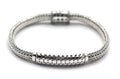 SOHO Sterling Silver Station Bracelet 7.5" 750.00