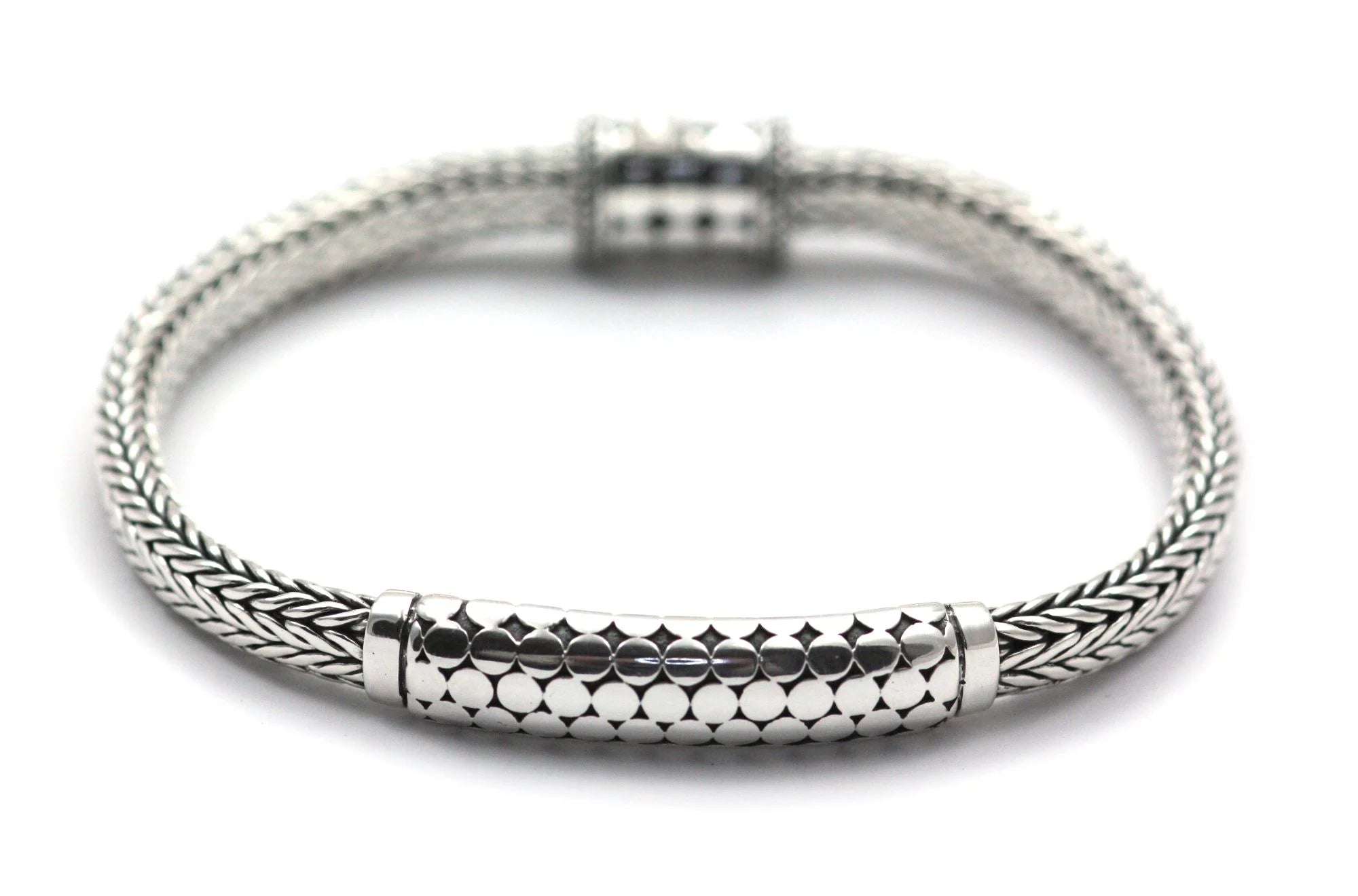 SOHO Sterling Silver Station Bracelet 7.5" 750.00