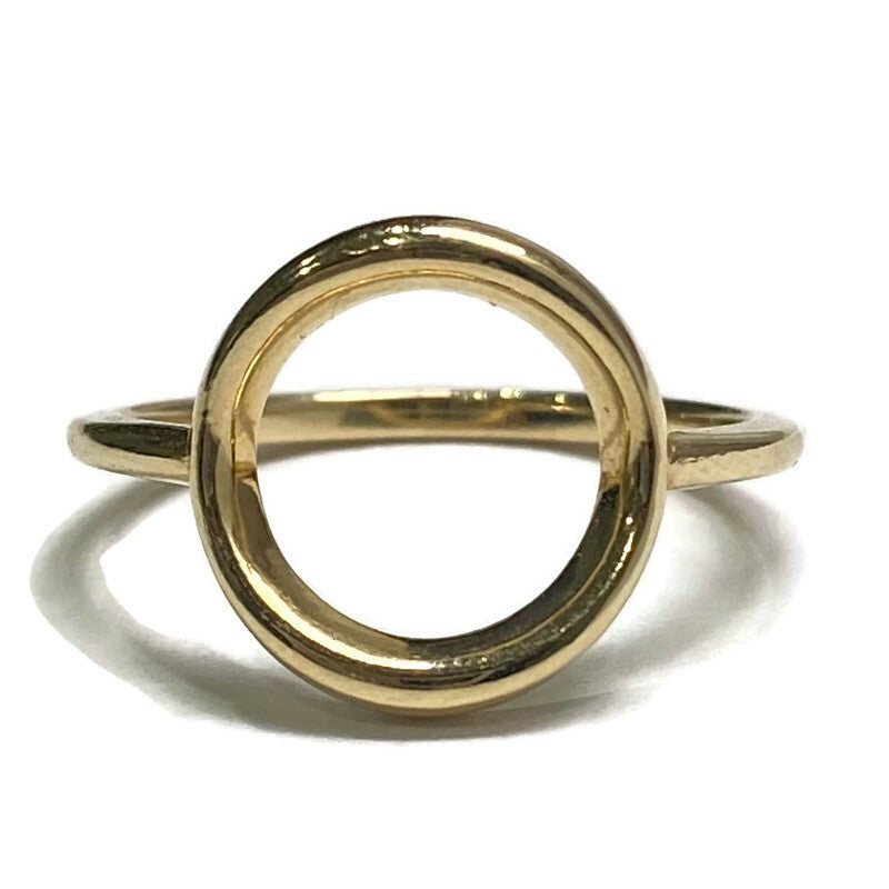 Circle Ring 14k Yellow Gold 640.00