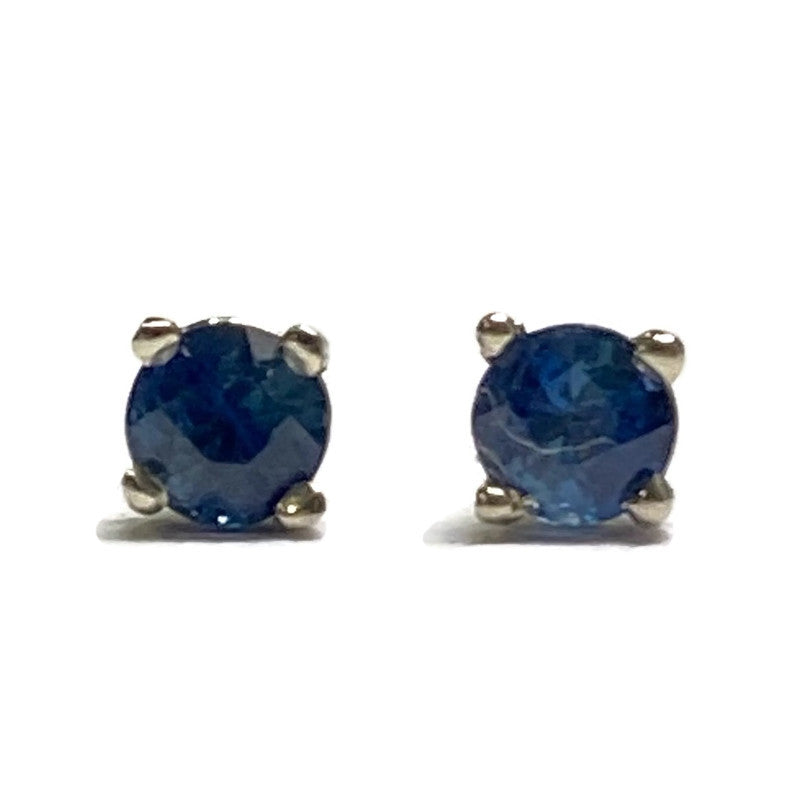 Sapphire 0.08ctw Stud 14KW Earring 162.00