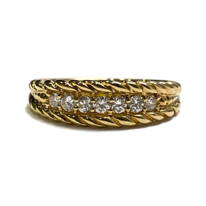 18K Yellow Gold and Diamond Band 2800.00