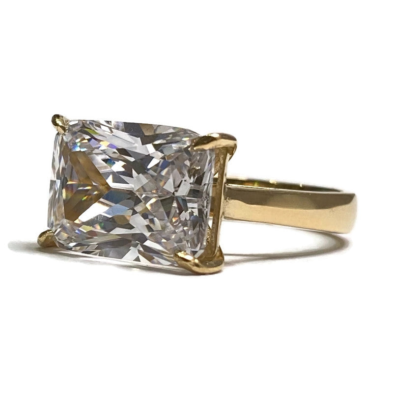 Emerald Cut 18k Ring By Laurel 3150.00