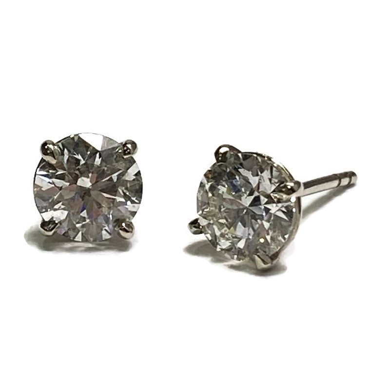 Diamond 1.8ctw 14KW Martini Stud Earring 8640.00