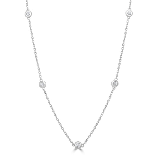 Diamond By the Yard Necklace (1/4ct) 1250.00