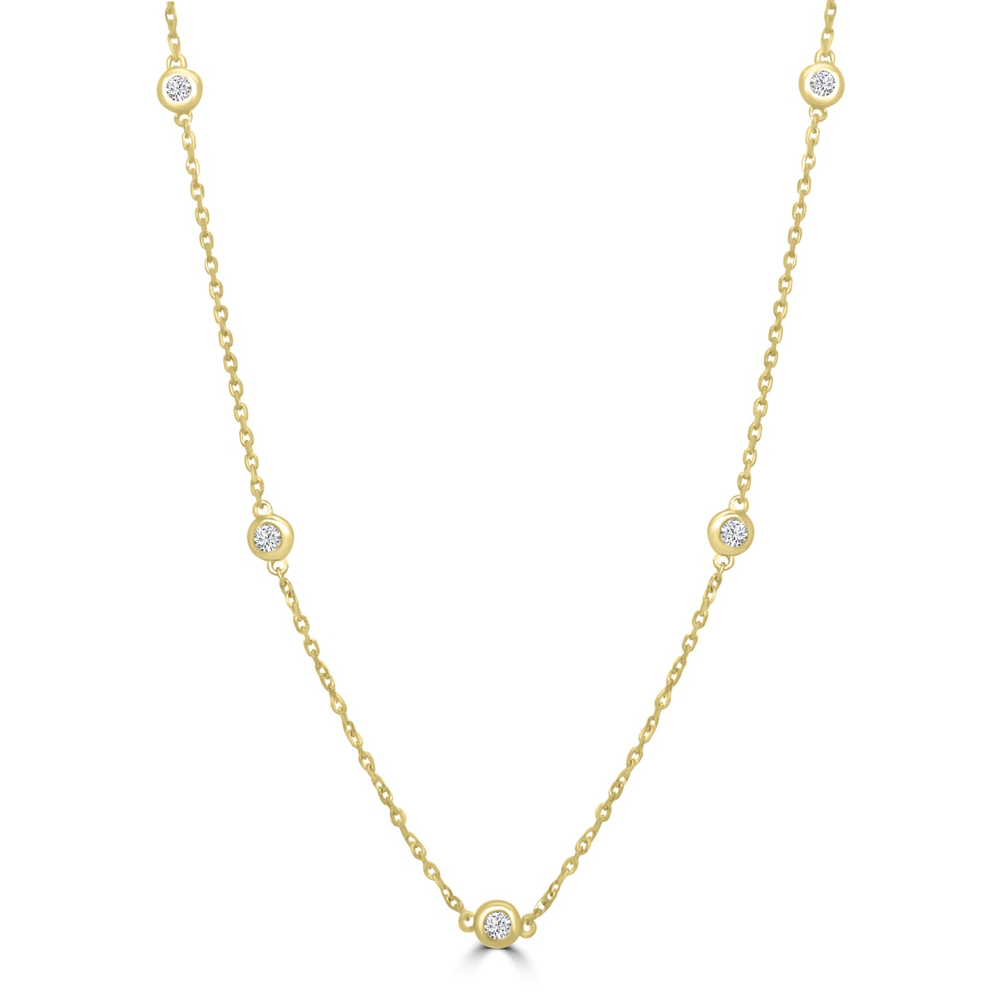 Diamond By the Yard Necklace (1/4ct) 725.00