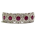 Ruby & Diamond Band (R .93ct, D .50ct) 4500.00