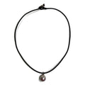 Leather FWP Necklace 40.00