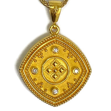 Greek Necklace Artisan 18ky DIA 8400.00
