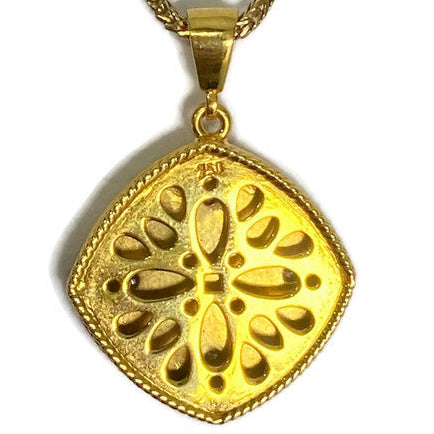 Greek Necklace Artisan 18ky DIA 8400.00