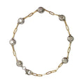 Diamond By the Yard Dual Tone Gold Bracelet 2.2ctw 7500.00
