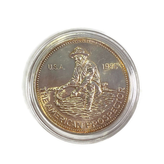 The American Prospector Silver Coin 37.00