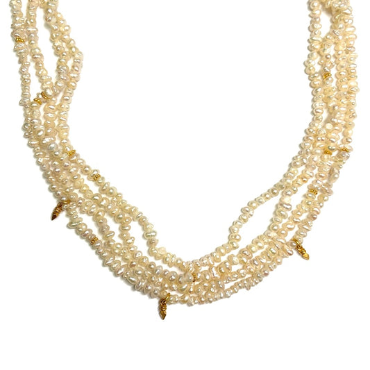 Pearl/Vermeil Necklace 380.00