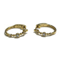 Diamond Hoops 18K Yellow Gold 0.18ctw 1700.00