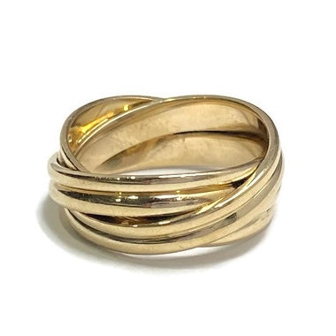 Three Layered Gold Ring 1610.00