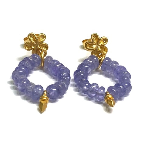 Tanzanite & Vermeil Dangle Earring 75.00