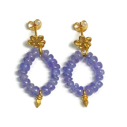 Tanzanite & Vermeil Dangle Earring 75.00