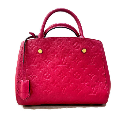 LV A Condition Montaigne BB Empreiente Red 2595.00