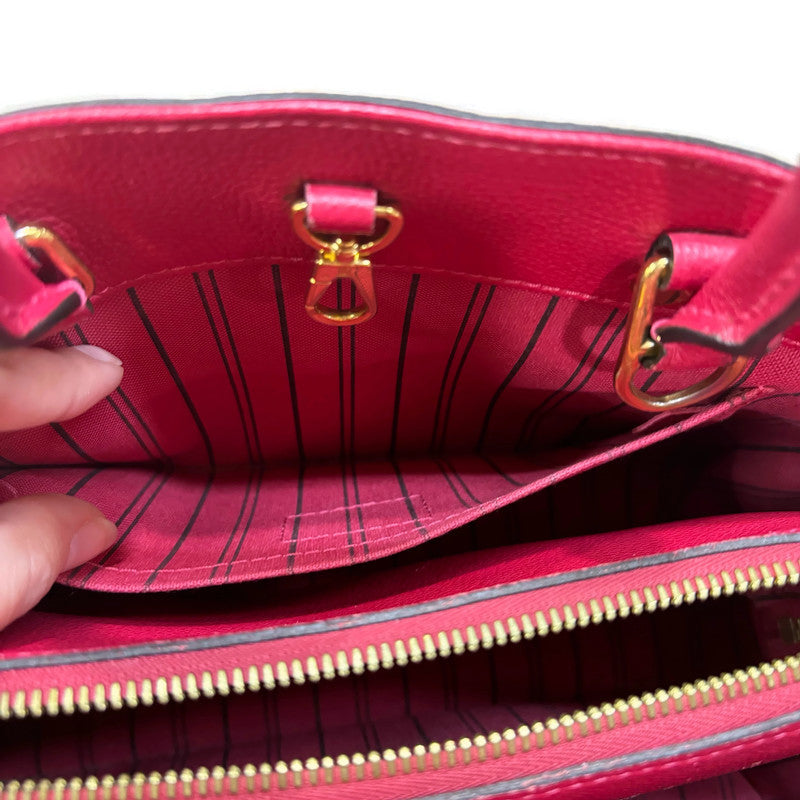 LV A Condition Montaigne BB Empreiente Red 2595.00