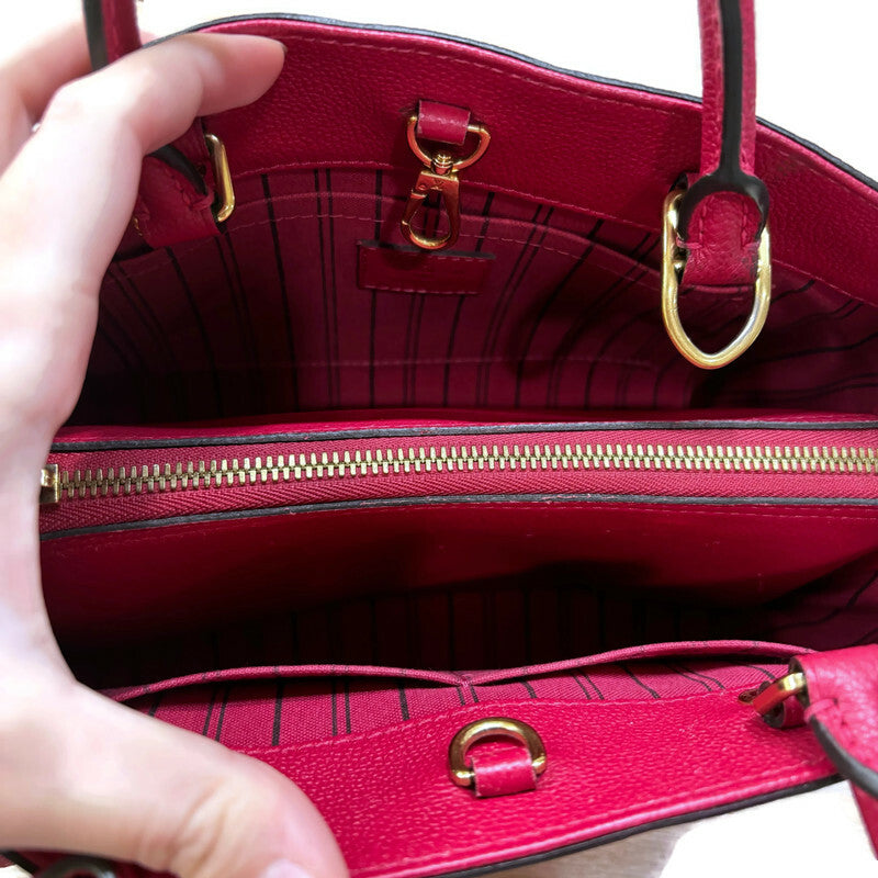 LV A Condition Montaigne BB Empreiente Red 2595.00