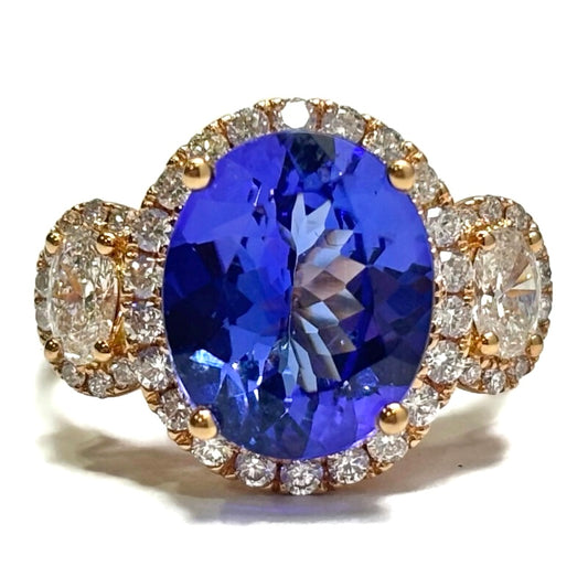Tanzanite & Diamond Ring 8200.00