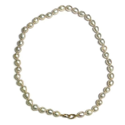 Pearl Necklace with Gold Clasp 660.00