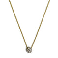 Diamond Bezel Solitaire with Chain 5000.00