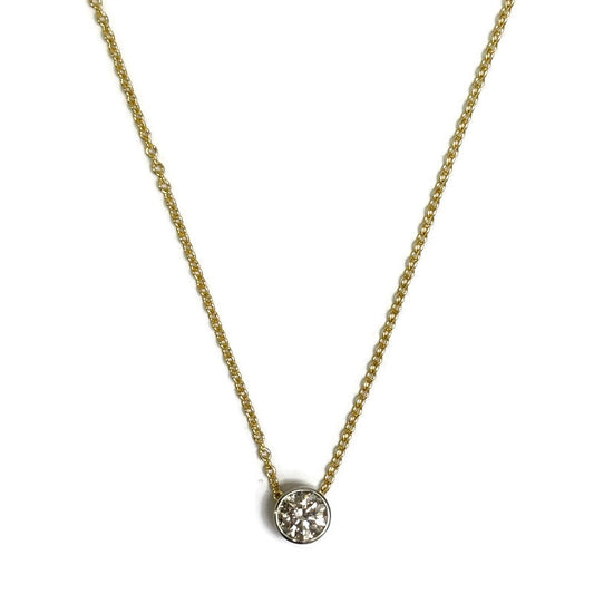 Diamond Bezel Solitaire with Chain 5000.00