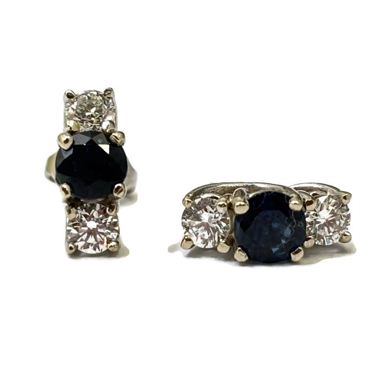 Diamond & Sapphire Earrings 4485.00