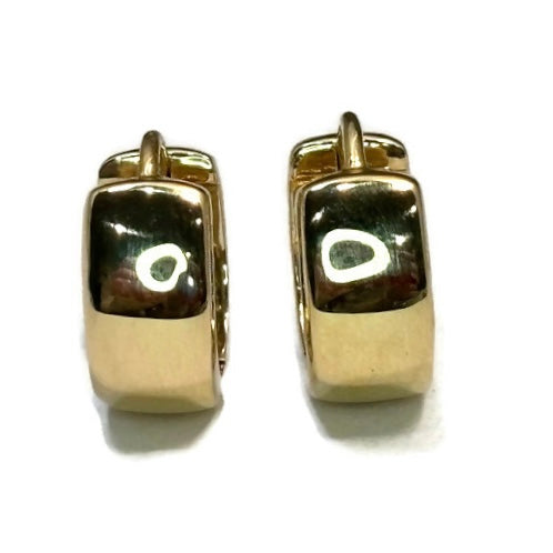 Chunky Gold Hoop Huggie 2200.00