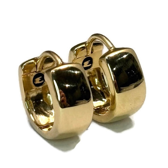 Chunky Gold Hoop Huggie 2200.00