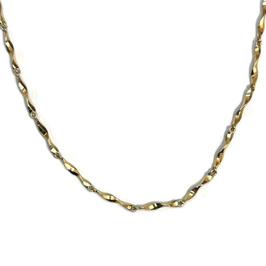 Yellow Gold Diamond Cut 18" Chain 1395.00