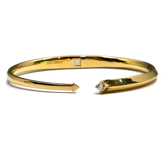 Hinged Bracelet 18ky Diamond 9200.00