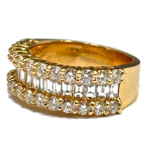 14K Yellow Gold Ladies Diamond Band 13800.00