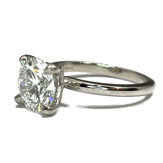 3.0cts CVD Diamond and Platinum Ring 9000.00