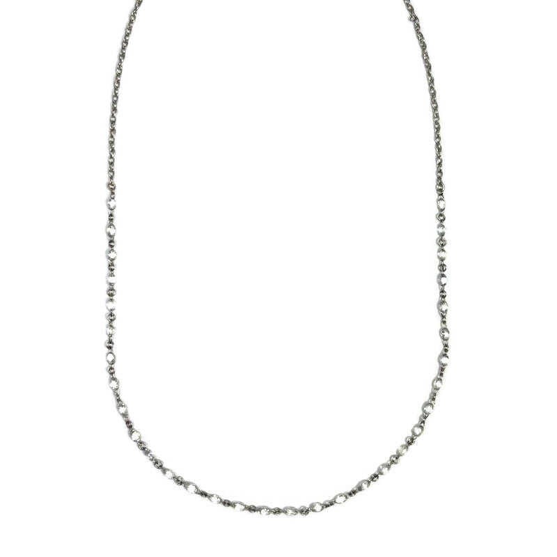 Briolette Diamond by the Yard Platinum Necklace 10800.00