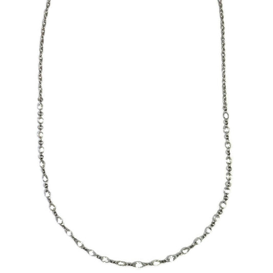 Briolette Diamond by the Yard Platinum Necklace 10800.00